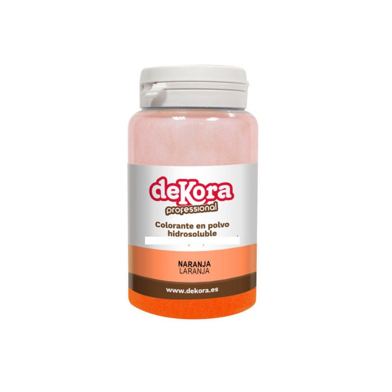 COLORANTE HIDROSOLUBLE EN POLVO NARANJA 25G