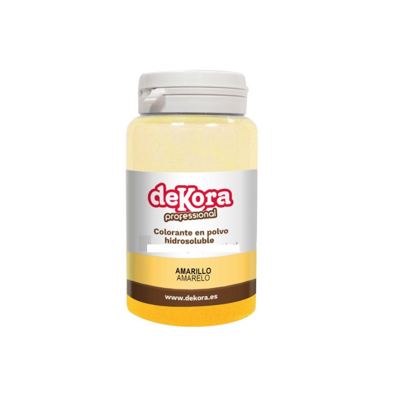 COLORANTE HIDROSOLUBLE EN POLVO AMARILLO 25G