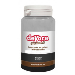 COLORANTE HIDROSOLUBLE EN POLVO NEGRO 25G