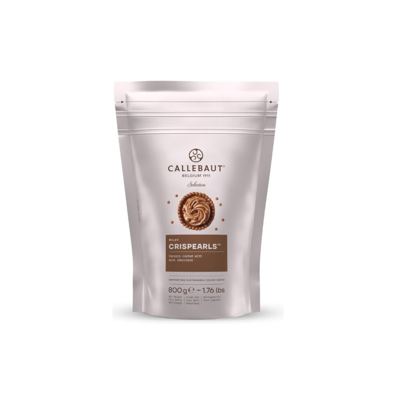 CRISPEARLS CHOCOLATE LECHE, BOLSA 800 GR