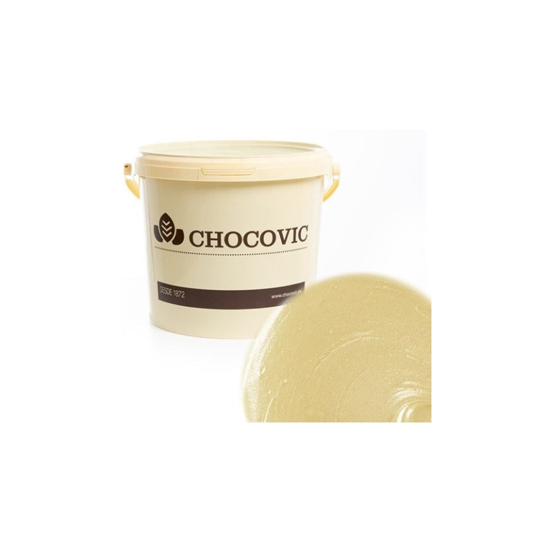 CREMA HORNO BLANCA CHOCOVIC, CUBO 10 KG