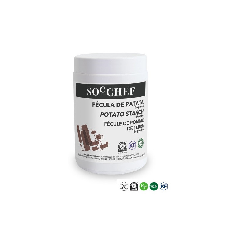 FECULA PATATA SOCCHEF, BOTE 600 GR
