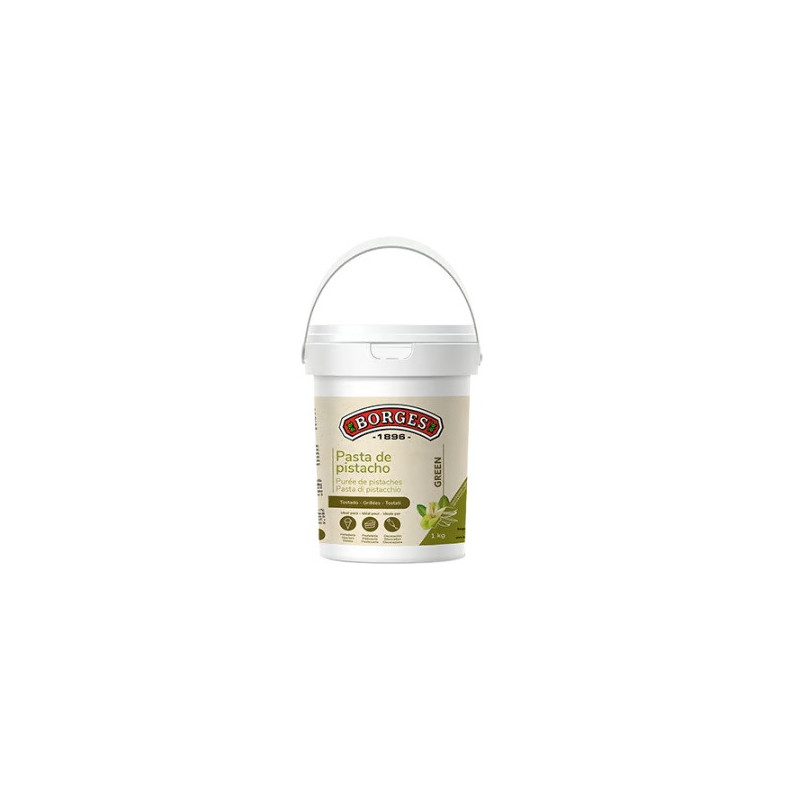 PASTA PISTACHO 100% TOST. GREEN BORGES 1 KG