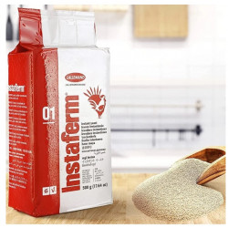LEVADURA SECA INSTAFERM(01) PAQUETE 500 GR