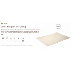 HOJALDRE LAMINA 55x38 MARG.900G/10U. (12171)CBP