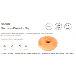 MINI HOOPS GLASEADO 30GR/80 UND (13936) COBOPA
