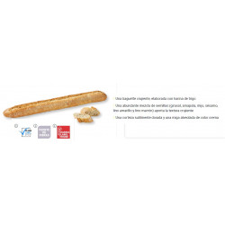 BAGUETTE CEREALES 280G/25 U (34791) BRIDOR