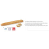 BAGUETTE CEREALES 280G/25 U (34791) BRIDOR