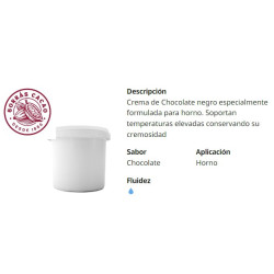 CREMA HORNO CACAO/AVELLANA BORRAS,CUBO 22 KG
