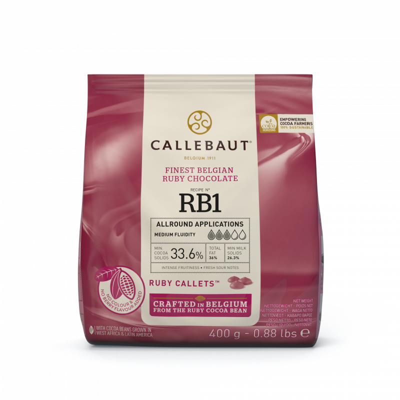 COB.RUBY RB1 -32.5% CALLEBAUT (7x400GR) CAJA 2.8KG