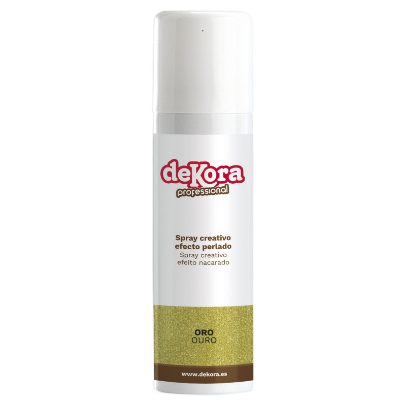 SPRAY ORO EFECTO PERLADO 250ML SIN E171 (430102)