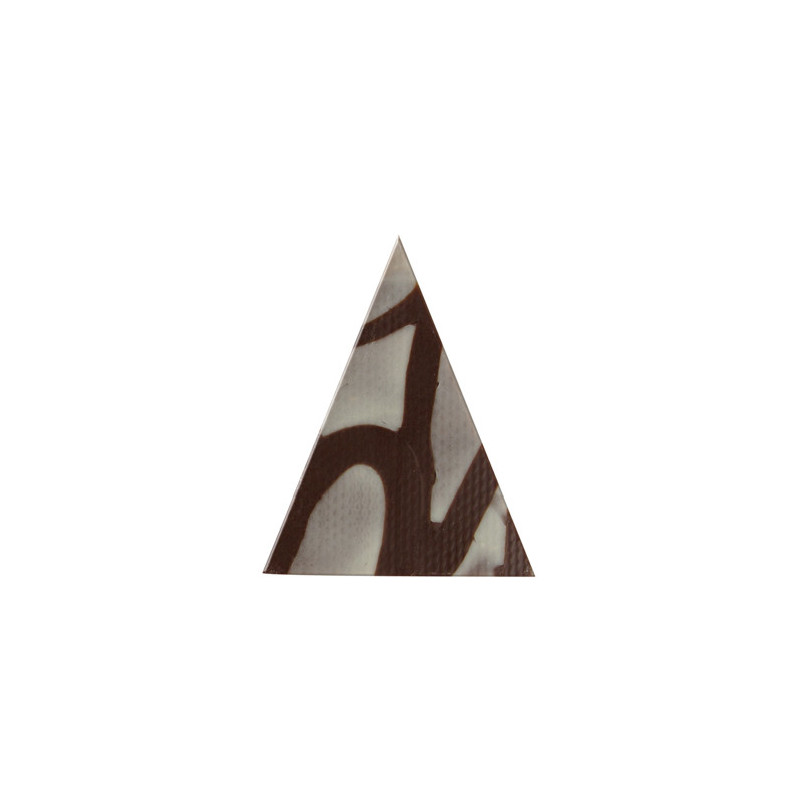 TRIANGULO MIX BLANCO/NEGRO 30x30MM/420U. (427610)