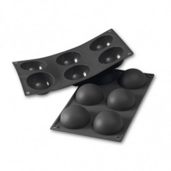 6 MOLDES SEMIESFERA 70x35MM UNIDAD (528202)